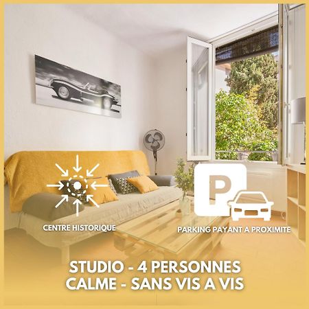 Studio - Coeur D'Aix En Provence - Calme - Sans Vis-A-Vis Aix-en-Provence Dış mekan fotoğraf